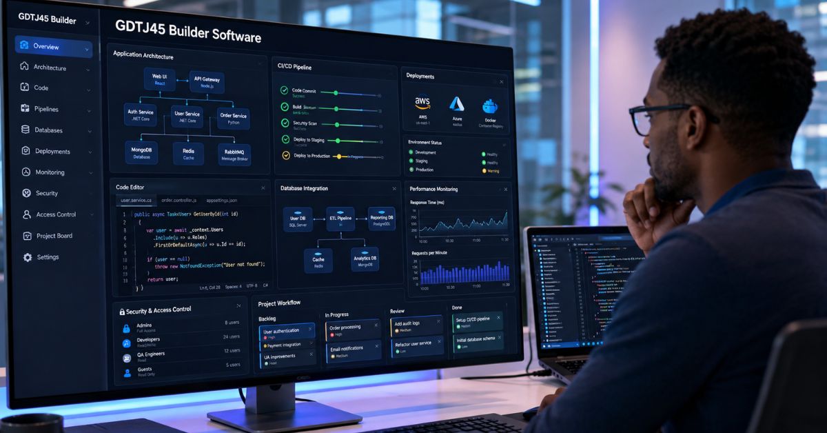 GDTJ45 Builder Software: Modern App Development