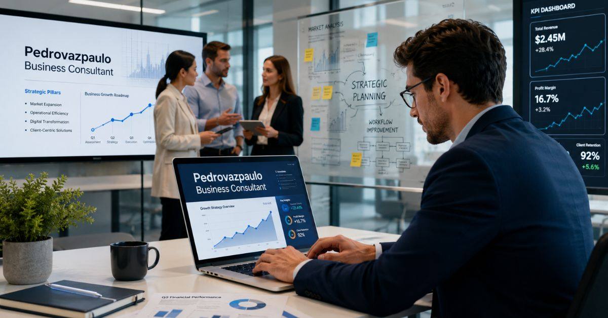 Pedrovazpaulo Business Consultant for Smart Growth