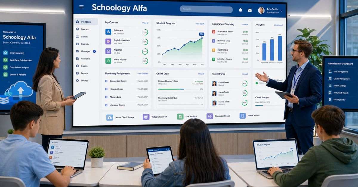 Schoology Alfa: Smart LMS for Digital Learning