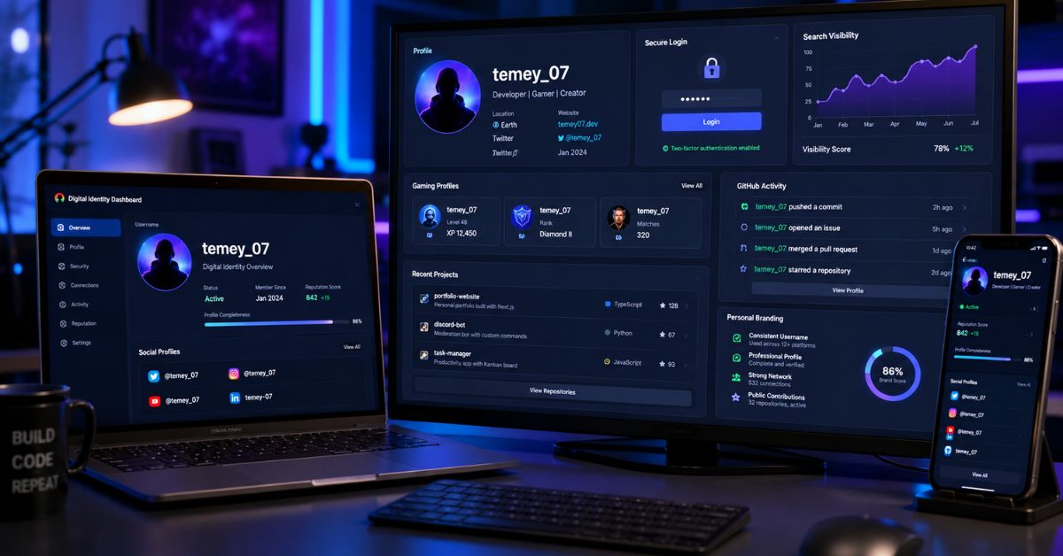 Temey_07: Digital Identity & Username Guide