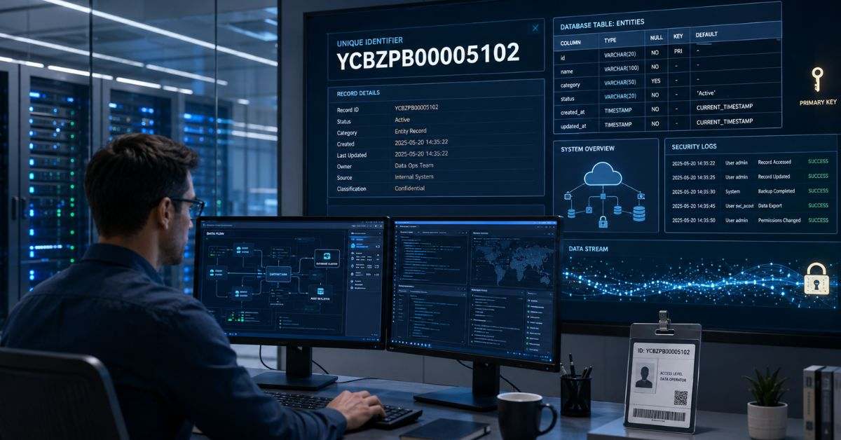 YCBZPB00005102: Digital Identifier And Security Guide
