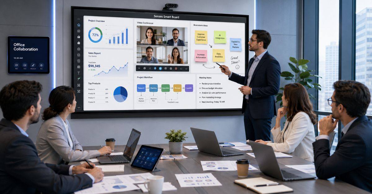 Senses Smart Board: Features, Uses And Buying Tips