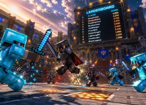 Minecraft PlayBattleSquare: Ranked Arena Guide