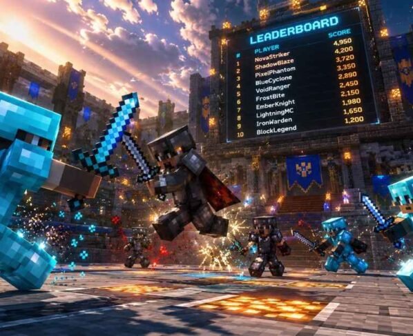 Minecraft PlayBattleSquare: Ranked Arena Guide